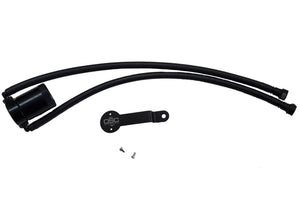 J&L 3085D-B Oil Separator 3.0 - Driver Side - Black Anodized