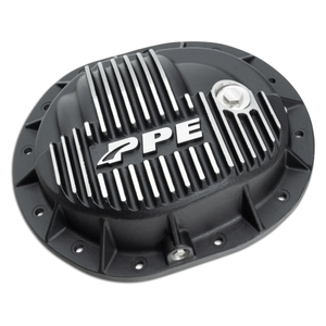 PPE 138051210 9.5"/9.76"-12 Rear Axle Heavy-Duty Cast Brushed Aluminum Rear Differential Cover