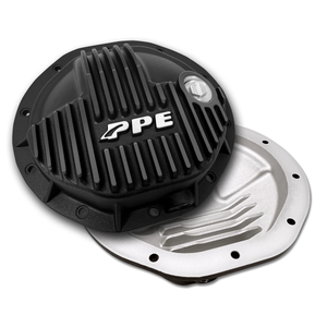 PPE 138051320 8.5"-10 Heavy-Duty Black Aluminum Rear Differential Cover