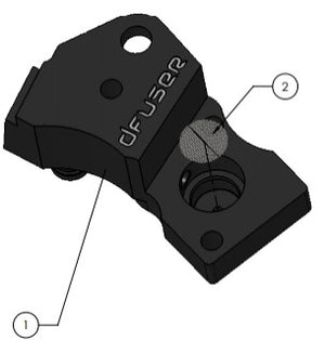 Dfuser 1002509 74 Micron Replacement Screen