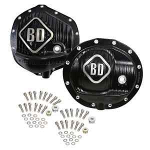 BD Diesel 1061829 Front & Rear Differential Cover Pack