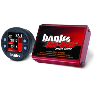 Banks Power 61416 Six-Gun Diesel Tuner with iDash 1.8 SuperGauge