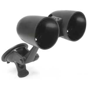 Banks Power 63344 Dual Gauge Pod Suction Mount for use with iDash & 2-1/16" Gauges