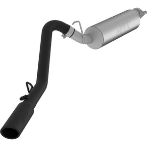 MBRP S5500BLK 2.5" Black Series Cat-Back Exhaust System