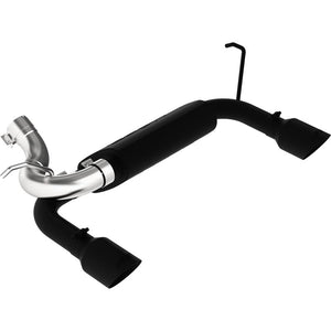 MBRP S5528BLK 2.5" Black Series Axle-Back Dual Exhaust