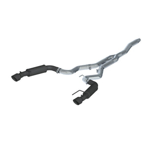 MBRP S7275BLK 3" Black Series Dual Race Cat-Back Exhaust System