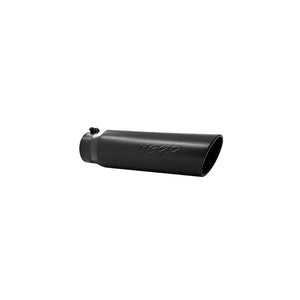 MBRP T5124BLK 18" Diesel Exhaust Tip (4" In x 5" Out x 18" L)