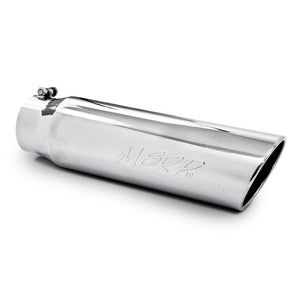 MBRP T5124 18" Diesel Exhaust Tip (4" In x 5" Out x 18" L)