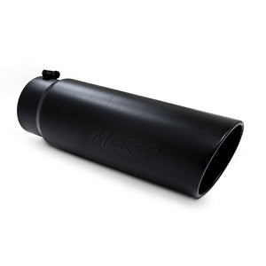 MBRP T5125BLK 18" Diesel Exhaust Tip (5" In x 6" Out x 18" L)