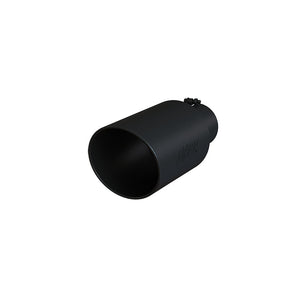 MBRP T5129BLK 18" Diesel Exhaust Tip (5" In x 8" Out x 18" L)
