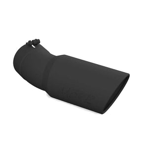 MBRP T5154BLK 30-Degree Bend Black Exhaust Tip (5" In x 6" Out x 15.5" L)