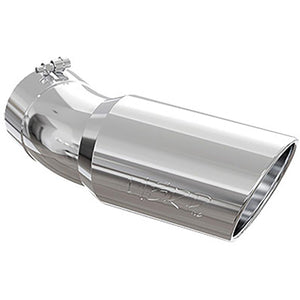 MBRP T5154 30-Degree Bend Polished Exhaust Tip (5" In x 6" Out x 15.5" L)