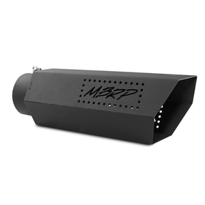 MBRP T5165BLK Black Hex Exhaust Tip (4" In x 5" Out x 16" L)