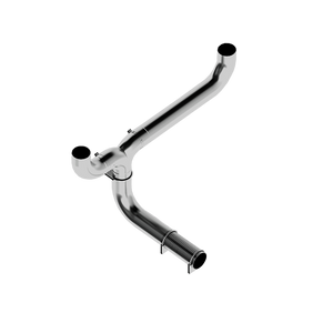 MBRP UT6001 5" Aluminized Universal T-Pipe Stack Kit