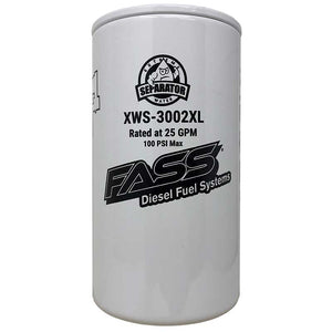 FASS XWS-3002XL Extended Length Extreme Water Separator