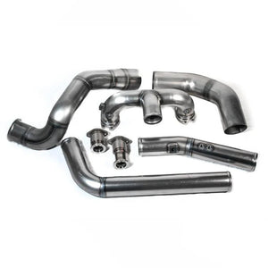 H&S Motorsports 122007-64 SX-E Turbo Kit - 64mm Raw Steel