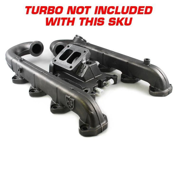 H&S Motorsports 122012-N Turbo Kit w/o Turbo (Divided)