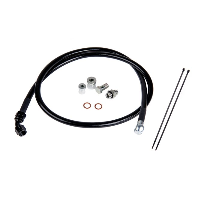 Fleece FPE-DTFL-0116 Remote Turbo Oil Feed Line Kit for 6.6L Duramax Turbochargers