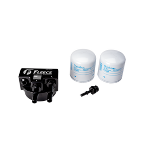 Fleece FPE-FMC-UHFA-1123 Engine Mounted Filter Assembly for 2011-2024 6.7L Ford Powerstroke