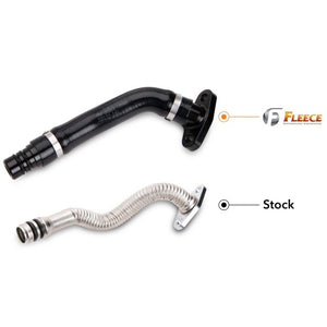 Fleece FPE-CTDT-CW-KIT Turbo Drain Tube Kit for 6.7L Cummins VGT Turbochargers