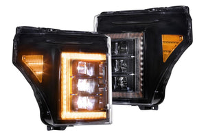 Morimoto LF505-A-ASM XB LED Amber DRL Headlights