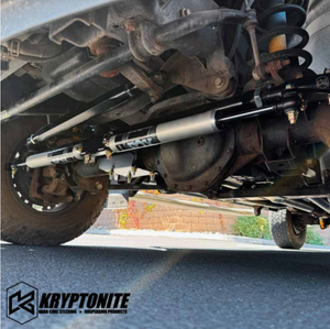 Kryptonite KRDSS03S Death Grip Dual Steering Stabilizer Kit W/ Fox 2.0 Shocks