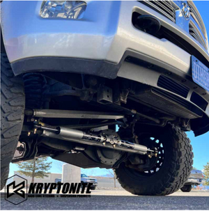 Kryptonite KRDSS14S Death Grip Dual Steering Stabilizer Kit W/ Fox 2.0 Shock