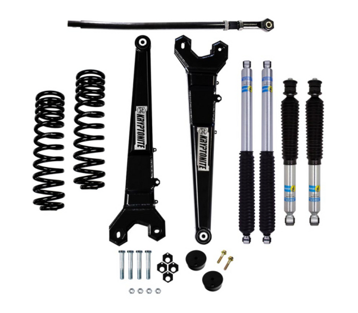 Kryptonite KRFD05STAGE3BIL Stage 3 Leveling Kit With Bilstein Shocks
