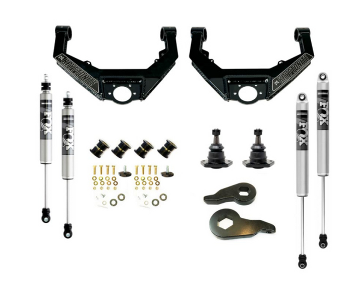 Kryptonite KR10STAGE3FOX Stage 3 Leveling Kit With Fox Shocks