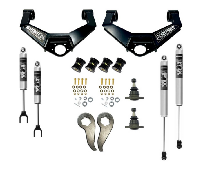 Kryptonite KR11STAGE3FOX Stage 3 Leveling Kit With Fox Shocks
