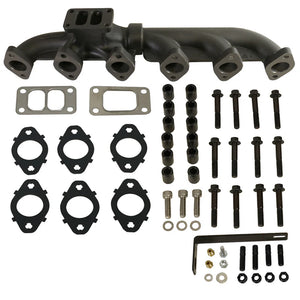 BD Diesel 1046087 Exhaust Manifold Kit Stock Mount