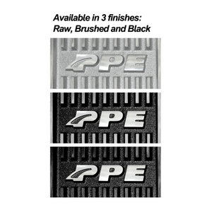 PPE 138041020 Heavy-Duty Cast Black Aluminum Front Differential Cover