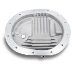 PPE 138051210 9.5"/9.76"-12 Rear Axle Heavy-Duty Cast Brushed Aluminum Rear Differential Cover