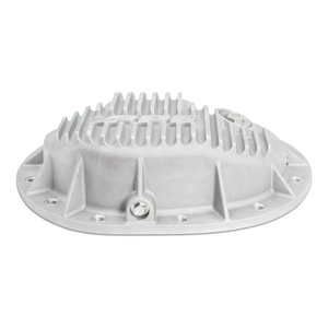 PPE 138051210 9.5"/9.76"-12 Rear Axle Heavy-Duty Cast Brushed Aluminum Rear Differential Cover