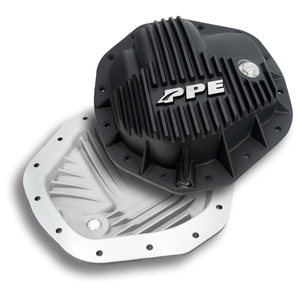 PPE 138053020 11.5"/12"-14 Heavy-Duty Cast Black Aluminum Rear Differential Cover