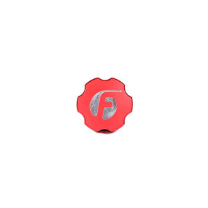 Fleece FPE-OC-CR-F-RED Red Billet Oil Cap Cover