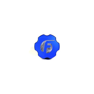 Fleece FPE-OC-CR-F-BLU Blue Billet Oil Cap Cover
