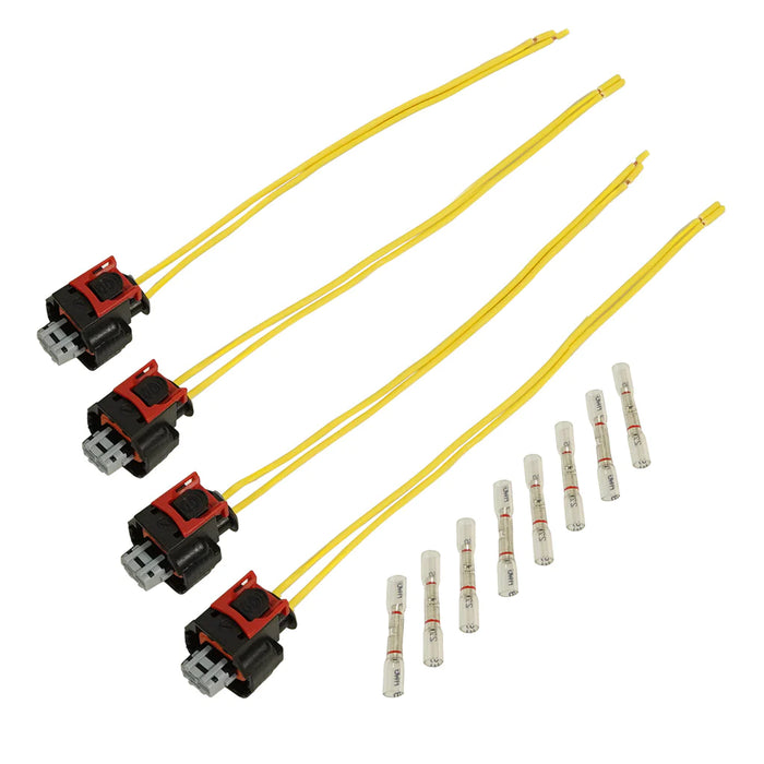 BD Diesel 1050458 Injector Connector with Pigtail (4-Pack)