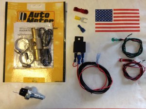 Dfuser 1001068 Low Coolant/Water/Oil/Fuel Pressure Warning Kit with LED