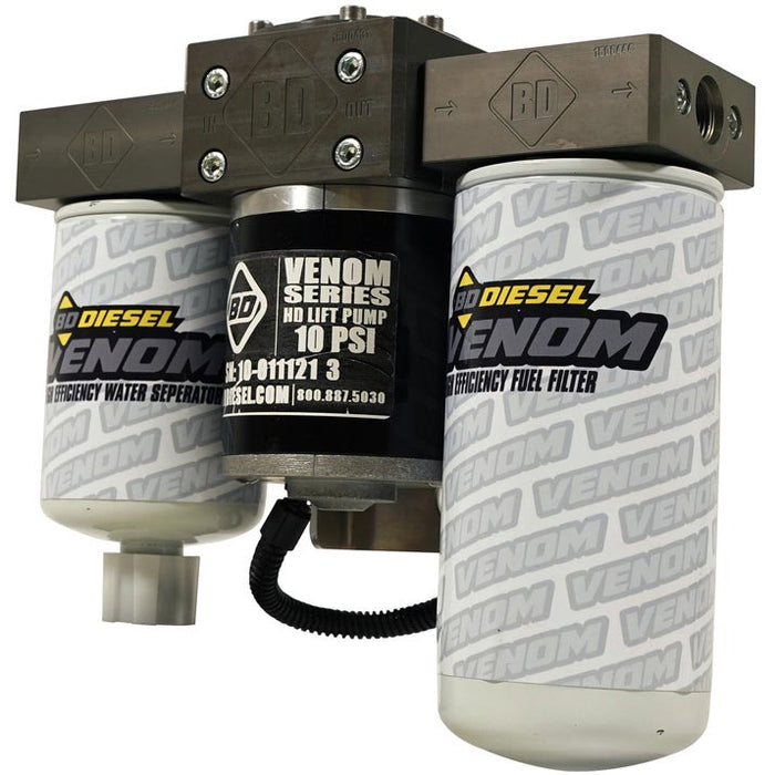 BD Diesel 1050322 Venom Lift Pump with Filter & Separator