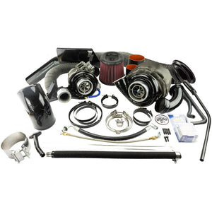 Industrial Injection 227456 Quick Spool Compound Turbo Kit