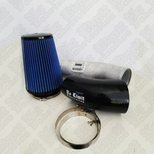 No Limit 67CAIPD1 Stage 1 Polished Cold Air Intake with Dry Filter