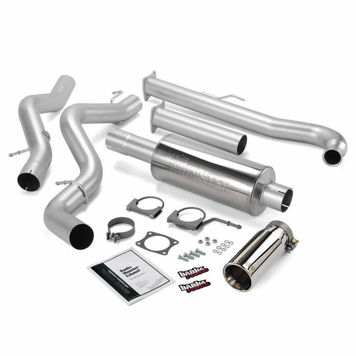 Banks Power 48629 4" Single Monster Exhaust System