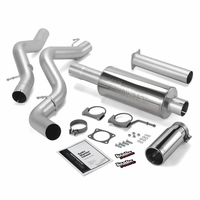 Banks Power 48634 4" Single Monster Exhaust System
