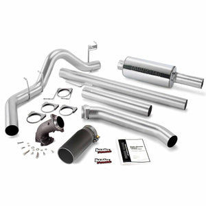 Banks Power 48637 4" Single Monster Exhaust System with Power Elbow