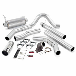 Banks Power 48658 4" Single Monster Exhaust System with Power Elbow