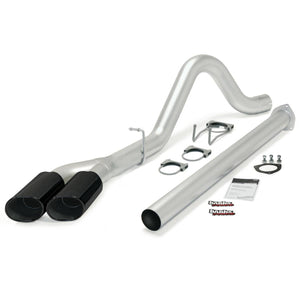 Banks Power 49789 4" Single Monster Exhaust System with Dual Tips