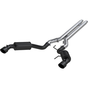 MBRP S7277BLK 3" Black Series Dual Street Cat-Back Exhaust System