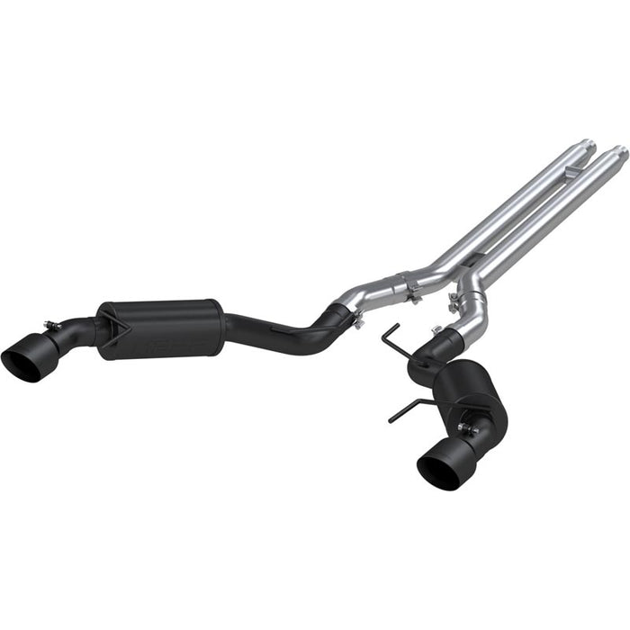 MBRP S7277BLK 3" Black Series Dual Street Cat-Back Exhaust System
