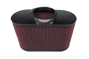 JLT SBAFO412NH-R Oiled Intake Replacement Filter 4" x 12" Oval (No Hole)